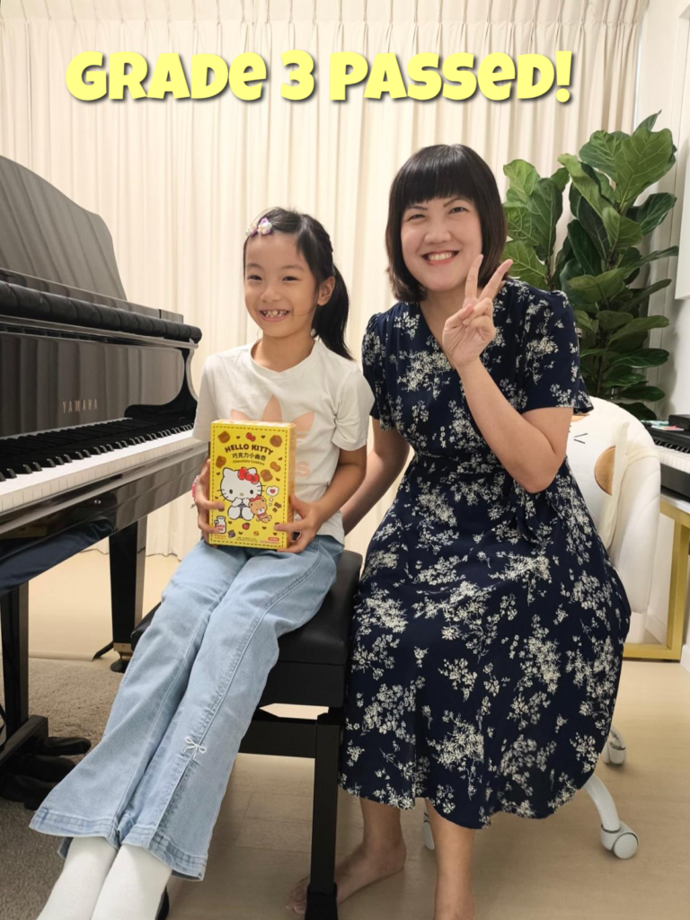 Piano Exam ABRSM Grade 3 Passed!